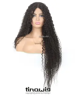 کلاه گیس فر کدNOODLE90-5-6 مدل نودل با موی مصنوعی