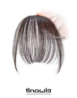 چتری بغل دار  hairbangs-BD-2 با موی طبیعی