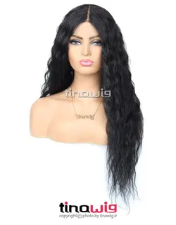 کلاه گیس زنانه کدALISA75-1B موی مصنوعی رنگ مشکی