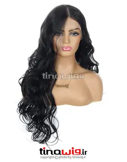 کلاه گیس زنانه مدل فارا مشکی کدarika-1b