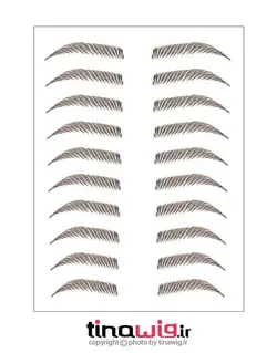 برچسب تتو ابرو کدzx005