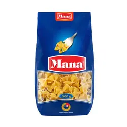 ماکارونی فرمی پروانه کوچک مانا مقدار 500 گرم