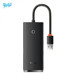 هاب 4 پورت باسئوس مدل WKQX030001 - فروشگاه اینترنتی تیمیلو