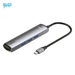 مشخصات،قیمت و خرید هاب 6 پورت باسئوس مدل HUB CAHUB-J0G با توان 87 وات - فروشگاه اینترنتی تیمیلو