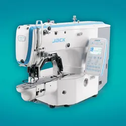 چرخ خیاطی جک مدل JK-T1900G الیک و دکمه زن