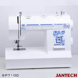 چرخ خیاطی جانتک مدل SP7100 با پایه و سوزن نخ کن