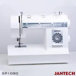 چرخ خیاطی جانتک مدل 1080 با پایه و سوزن نخ کن