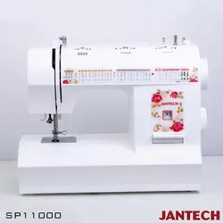 چرخ خیاطی جانتک مدل SP11000 با پایه و سوزن نخ کن