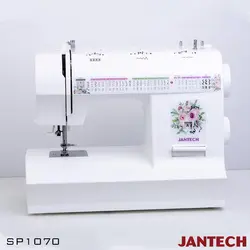 چرخ خیاطی جانتک مدل 1070 با پایه و سوزن نخ کن