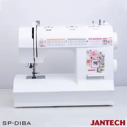 چرخ خیاطی جانتک مدل SP-DIBA با پایه و سوزن نخ کن