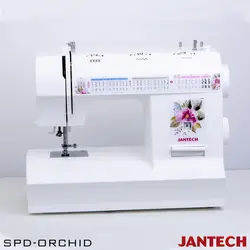 چرخ خیاطی جانتک مدل SPD-ORCHID با پایه ، سوزن نخ کن و درب