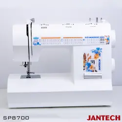 چرخ خیاطی جانتک مدل 8700 با پایه و سوزن نخ کن