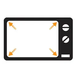 مایکروویو 42 لیتری فلر مدل MW 402 FBK