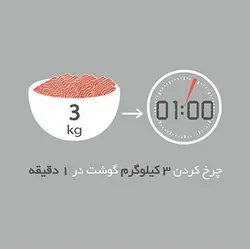 چرخ گوشت فلر مدل MG-850