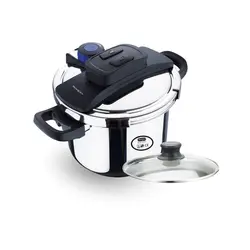 زودپز 7 لیتر استیل دکمه دار سرجیو مدل SPC-1290