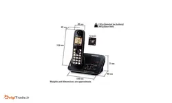تلفن بی سیم پاناسونیک مدل KX-TG3721