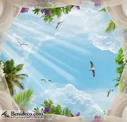 تایل سقفی 60*60 آسمان مجازی بنی دکو مدل LX 6040