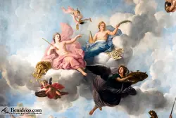 تایل سقفی 60*60 آسمان مجازی بنی دکو مدل LX 5974