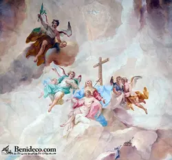 تایل سقفی 60*60 آسمان مجازی بنی دکو مدل LX 6009