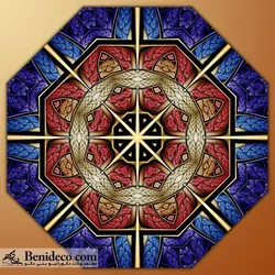 تایل سقفی 60*60 آسمان مجازی بنی دکو مدل LX 6008