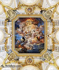 تایل سقفی 60*60 آسمان مجازی بنی دکو مدل LX 5964