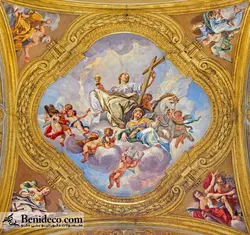 تایل سقفی 60*60 آسمان مجازی بنی دکو مدل LX 5955