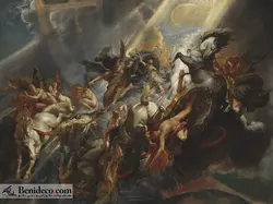 تایل سقفی 60*60 آسمان مجازی بنی دکو مدل LX 6021