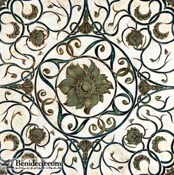 تایل سقفی 60*60 آسمان مجازی بنی دکو مدل LX 6069