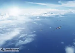 تایل سقفی 60*60 آسمان مجازی بنی دکو مدل LX 5844