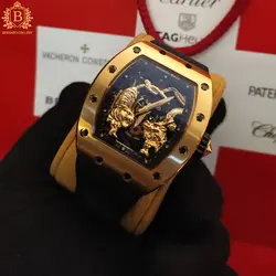 ساعت مچی مردانه ریچارد میل مدل 2556 Richard Mille Skull