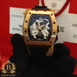 ساعت مچی مردانه ریچارد میل مدل 2556 Richard Mille Skull