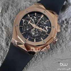 ساعت مچی مردانه هابلوت مدل Hublot Aerofusion Orlinski Gold