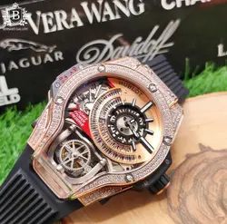 ساعت مچی مردانه هابلوت مدل Hublot MP-09 Tourbillon Diamonds 1391W