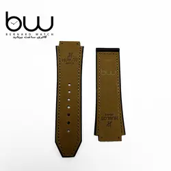 بند ساعت هابلوت (HUBLOT) رویه جیر قهوه ایی
