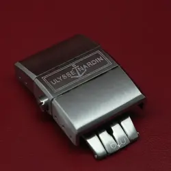 قفل ساعت مچی اولیسه ناردین Ulysse Nardin نقراه ایی