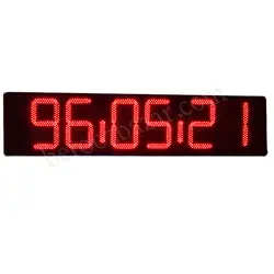 ساعت دیواری دیجیتال مدل 55-230 سایز 55×230 سانتیمتر