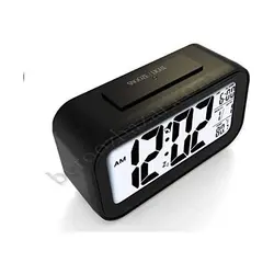 ساعت زنگ دار دارای حسگر خودکار ، تاریخ و دما