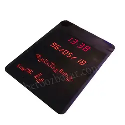 ساعت و تقویم دیجیتال اداری و بانکی 4 ردیف 50*70 EB1