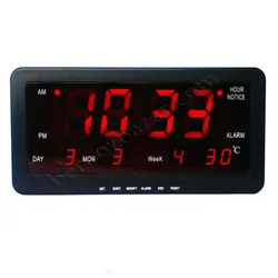 نمایشگر ساعت دیجیتال LED با نمایش دما و تاریخ