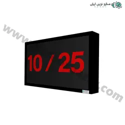ساعت و تقویم دیجیتال دیواری مدل MCDT-4274 سایز 42 در 74 سانتیمتر