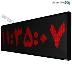 ساعت و تقویم دیجیتال دیواری مدل MCDT-74202 سایز 74 در 202 سانتیمتر چرخشی