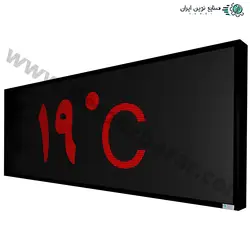 ساعت و تقویم دیجیتال دیواری مدل MCDT-74202 سایز 74 در 202 سانتیمتر چرخشی