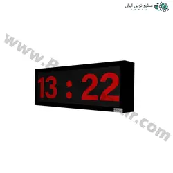 ساعت و تقویم دیجیتال دیواری مدل MCDT-2674 سایز 26 در 74 سانتیمتر