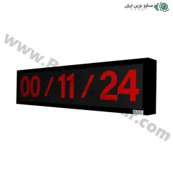 ساعت و تقویم دیجیتال دیواری مدل MCDT-26106 سایز 26 در 106 سانتیمتر