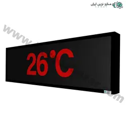 ساعت و تقویم دیجیتال دیواری مدل MCDT-42138 سایز 42 در 138 سانتیمتر