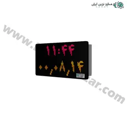 ساعت و تقویم دیجیتال مدل SA40 سه رنگ سایز ۲۰×۴۰ سانتیمتر