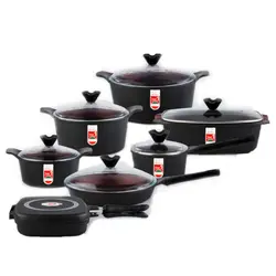 سرویس پخت و پز ۱۴ پارچه آیسل مدل سلین