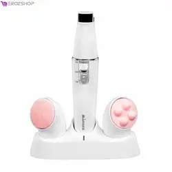 اپیلاتور برقی و ماساژور و فیس براش پوست مارسکی