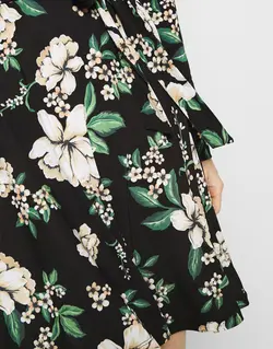 پيراهن زنانه چپ و راستى آستين بلند  ANNA FIELD