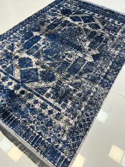 فرش مدرن نقشه هریس ابی طوسی